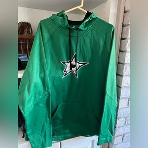Dallas Stars Pullover Hoodie Sweatshirt Fanatics Logo Mens 2X